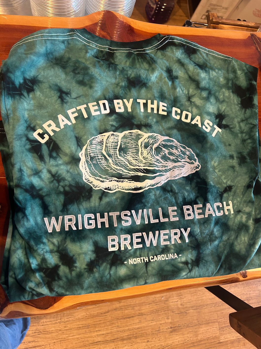 Crystal Wash Oyster Logo T-Shirt